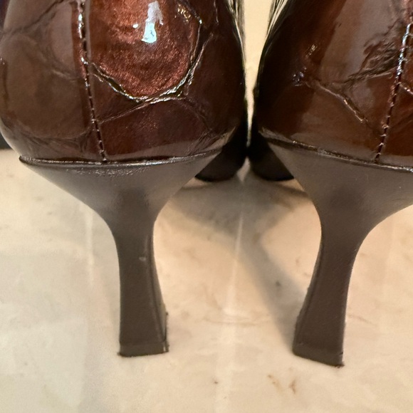 Louise et Cie mocha brown ankle boots - Picture 5 of 5